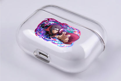 Itachi Uchiha Akatsuki Hard Plastic Protective Clear Case Cover For Apple Airpod Pro