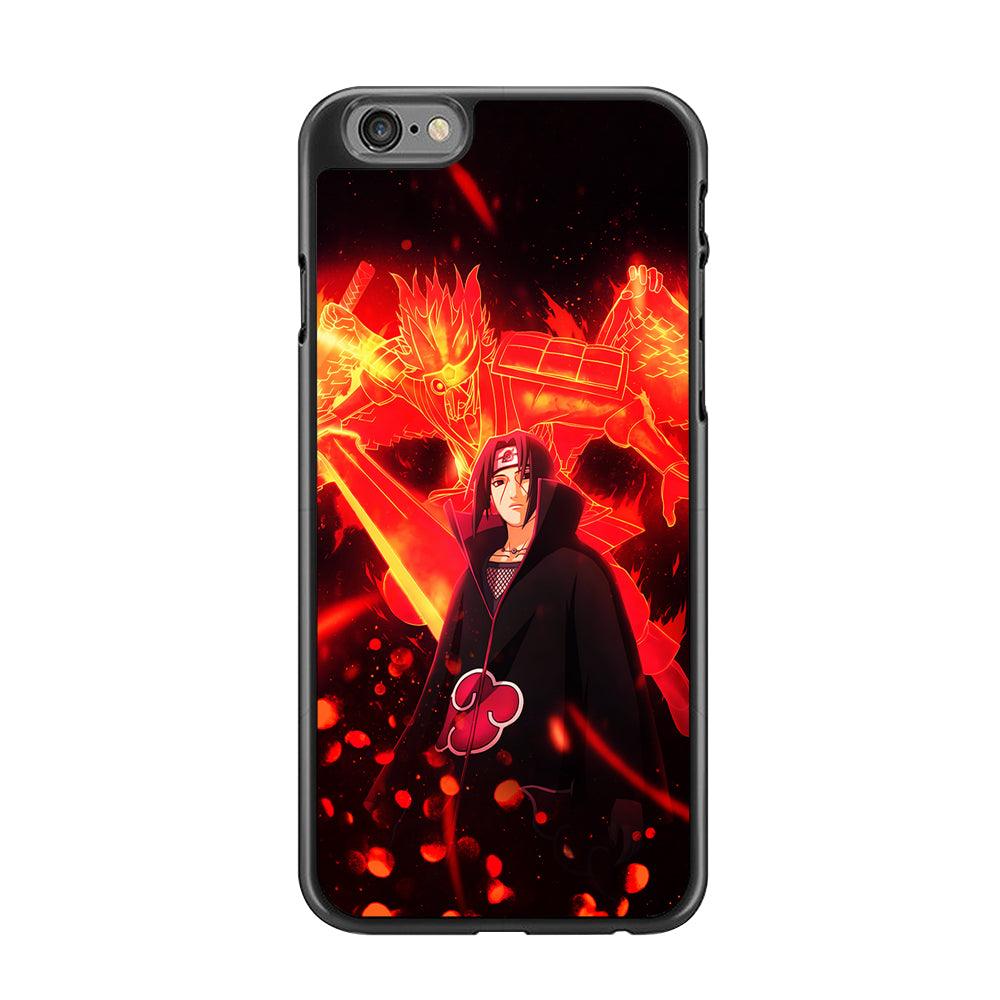 Itachi Uchiha Susanoo iPhone 6 | 6s Case-Rubber / Black (2D Case)-Xtracase
