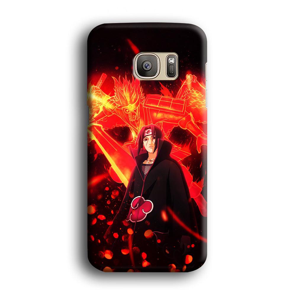 Itachi Uchiha Susanoo Samsung Galaxy S7 Edge Case-Plastic / Full Wrap (3D Case)-Xtracase