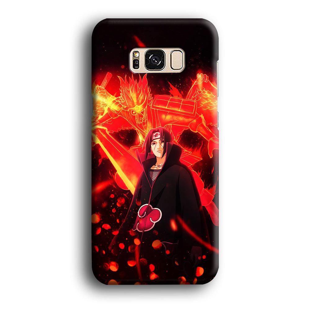 Itachi Uchiha Susanoo Samsung Galaxy S8 Case-Plastic / Full Wrap (3D Case)-Xtracase
