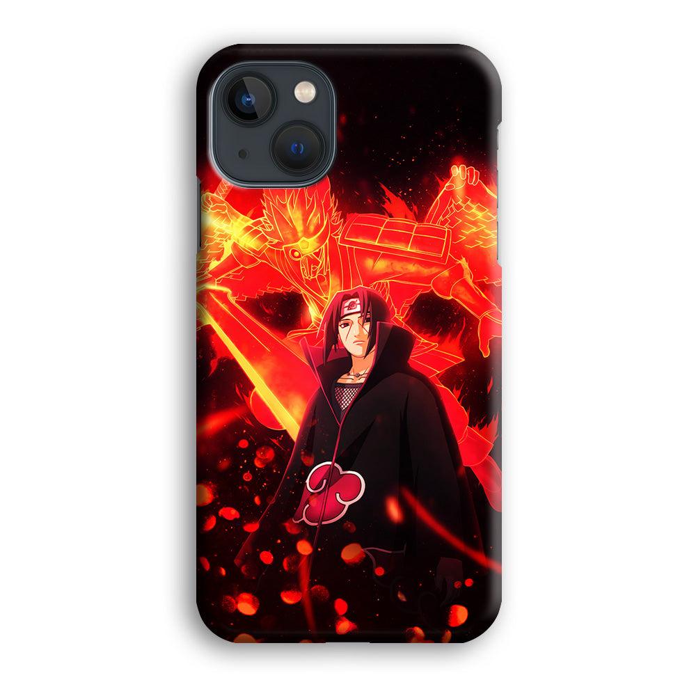 Itachi Uchiha Susanoo iPhone 13 Mini Case-Plastic / Full Wrap (3D Case)-Xtracase