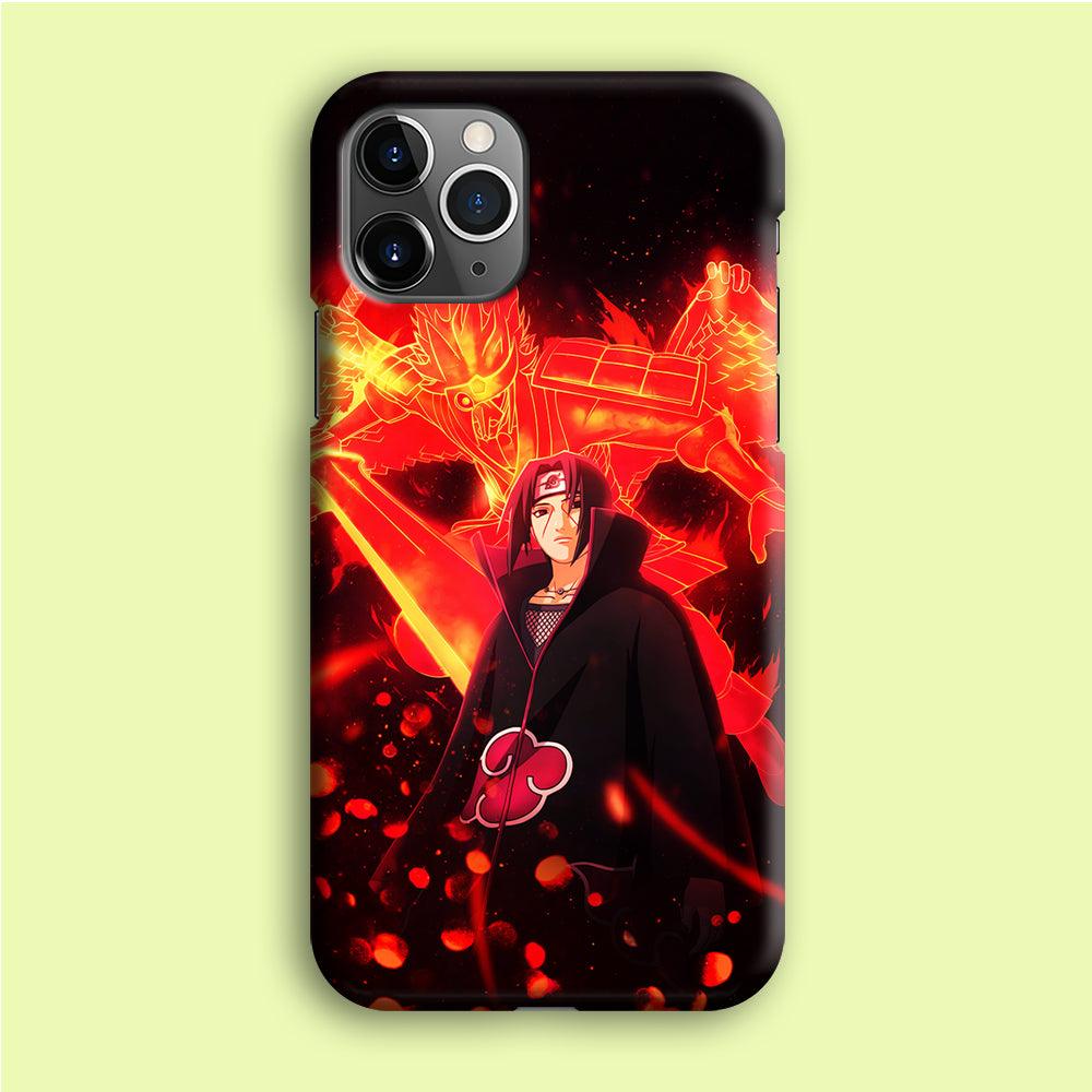 Itachi Uchiha Susanoo iPhone 12 Pro Max Case-Plastic / Full Wrap (3D Case)-Xtracase