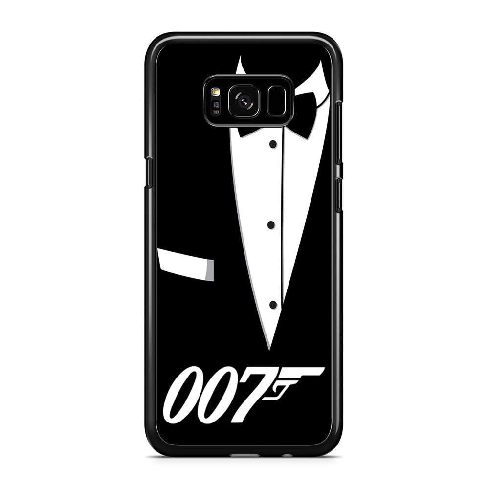 James Bond 007 Samsung Galaxy S8 Plus Case-Rubber / Black (2D Case)-Xtracase