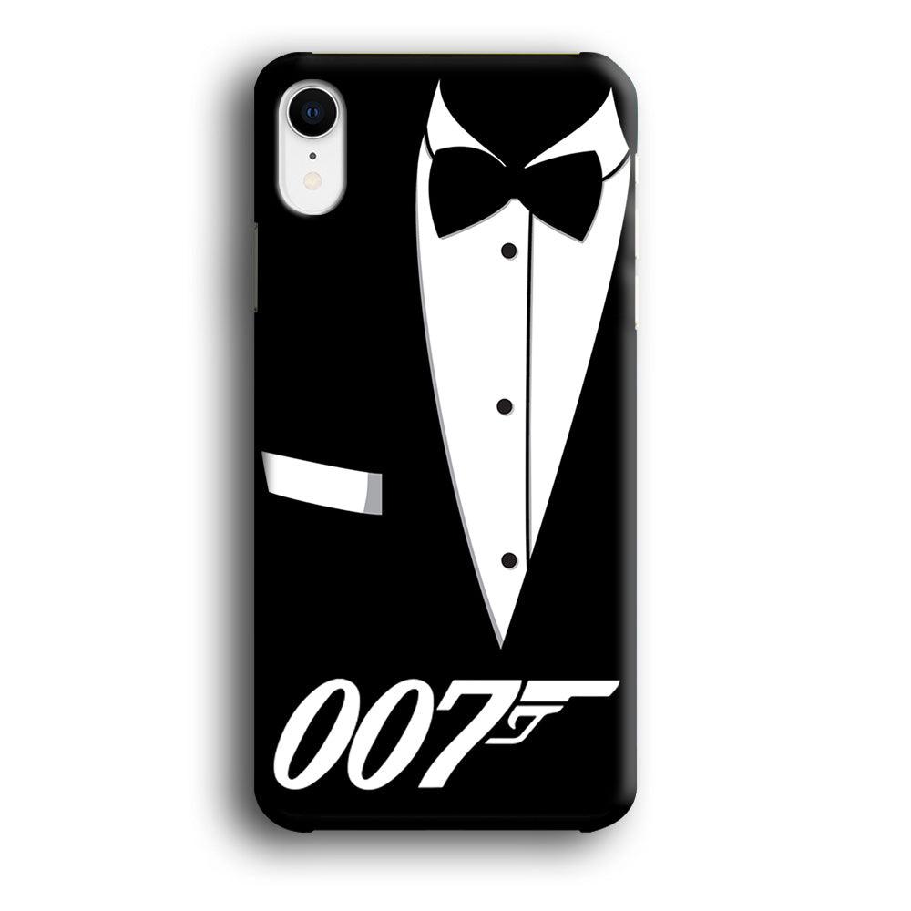 James Bond 007 iPhone XR Case-Plastic / Full Wrap (3D Case)-Xtracase