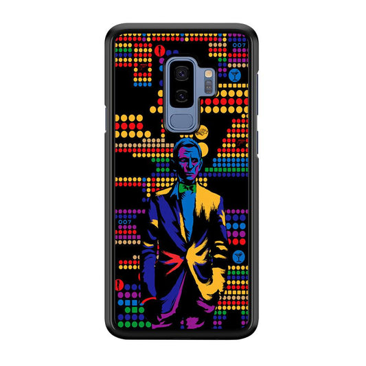 James Bond Abstract Art Samsung Galaxy S9 Plus Case-Plastic / Full Wrap (3D Case)-Xtracase