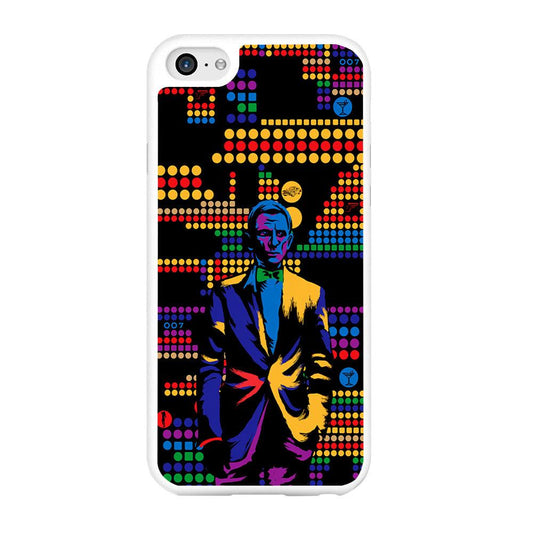 James Bond Abstract Art iPhone 6 | 6s Case-Rubber / White (2D Case)-Xtracase
