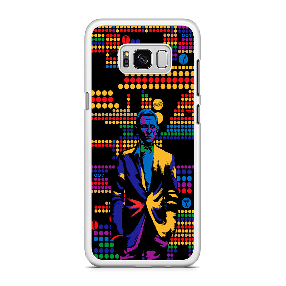 James Bond Abstract Art Samsung Galaxy S8 Plus Case