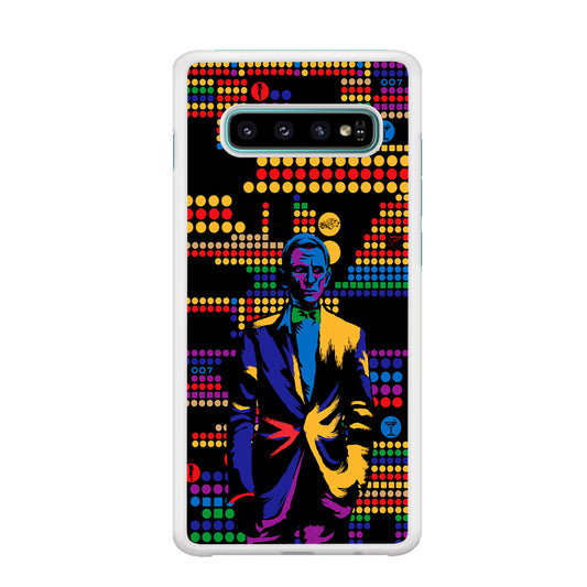 James Bond Abstract Art Samsung Galaxy S10 Case