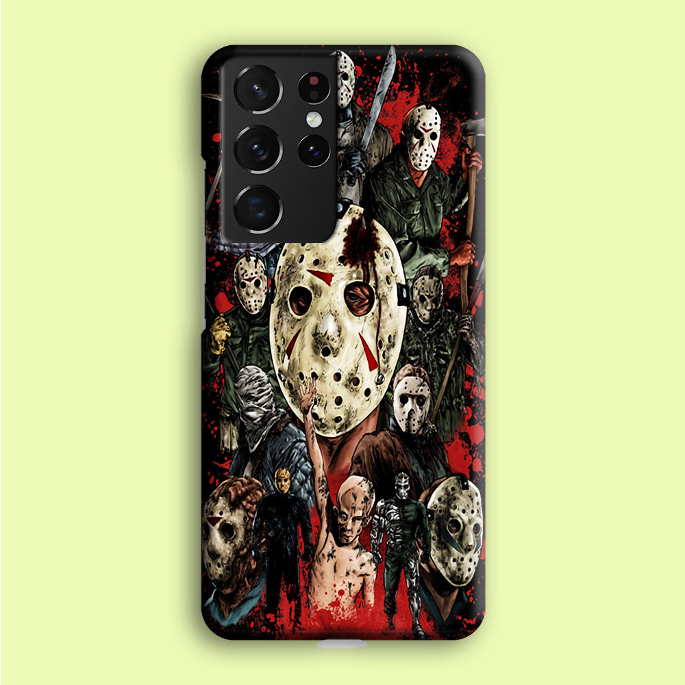 Jason Voorhees Friday the 13th Samsung Galaxy S21 Ultra Case