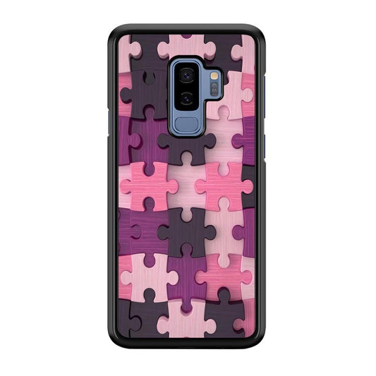 Jigsaw Puzzle Pattern Samsung Galaxy S9 Plus Case-Plastic / Full Wrap (3D Case)-Xtracase