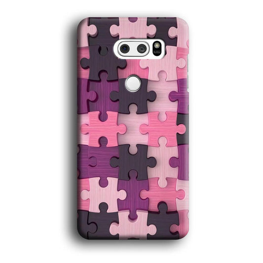 Jigsaw Puzzle Pattern LG V30 3D Case-Xtracase