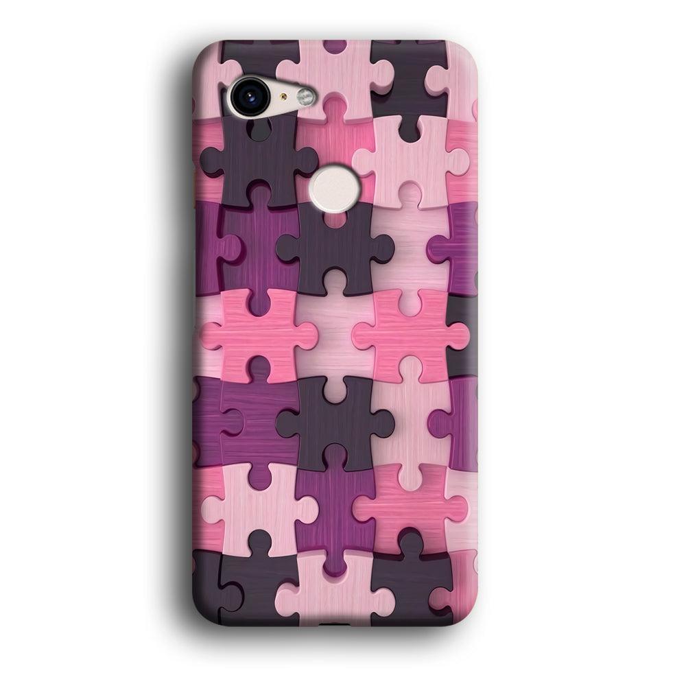Jigsaw Puzzle Pattern Google Pixel 3 XL 3D Case-Xtracase