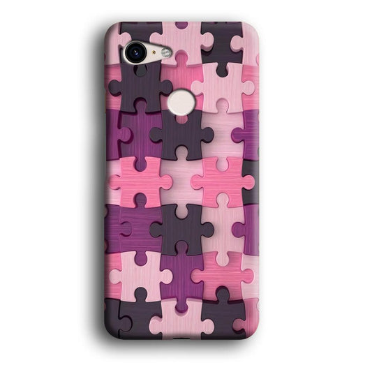 Jigsaw Puzzle Pattern Google Pixel 3 XL 3D Case-Xtracase