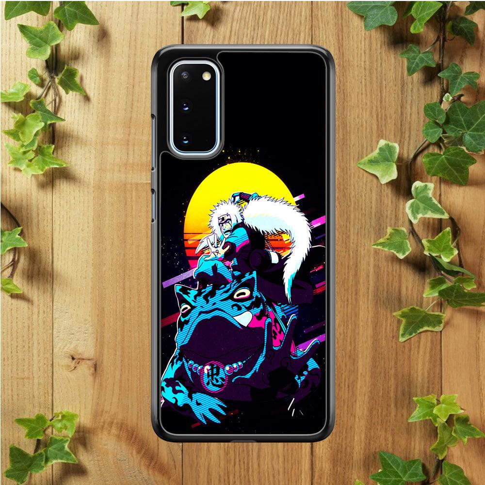 Jiraiya Sitting on Gamabunta Samsung Galaxy S20 Case-Plastic / Full Wrap (3D Case)-Xtracase