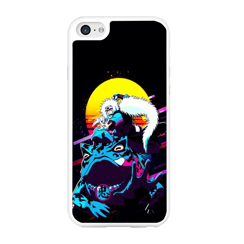 Jiraiya Sitting on Gamabunta iPhone 6 | 6s Case-Rubber / White (2D Case)-Xtracase
