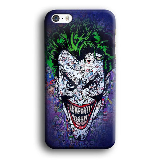 Joker Art iPhone 5 | 5s Case-Plastic / Full Wrap (3D Case)-Xtracase