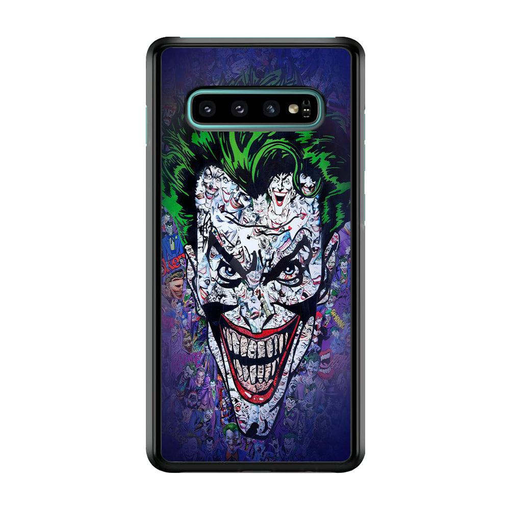 Joker Art Samsung Galaxy S10 Case-Plastic / Full Wrap (3D Case)-Xtracase