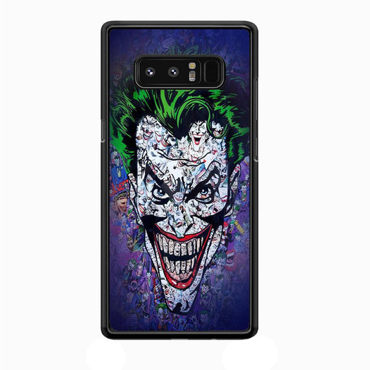 Joker Art Samsung Galaxy Note 8 Case-Plastic / Full Wrap (3D Case)-Xtracase