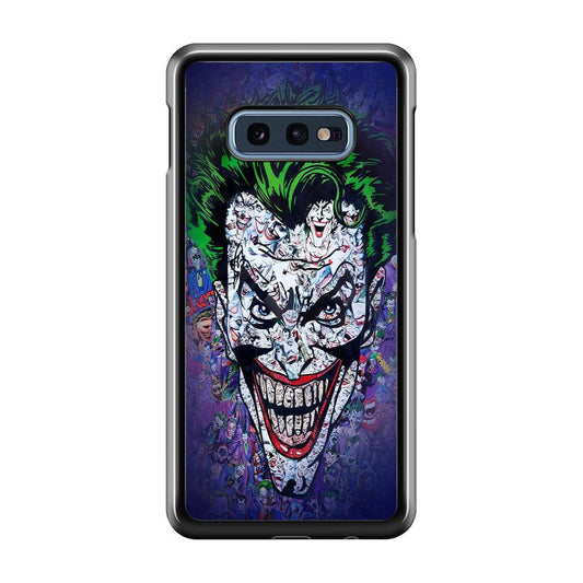 Joker Art Samsung Galaxy S10E Case-Plastic / Full Wrap (3D Case)-Xtracase