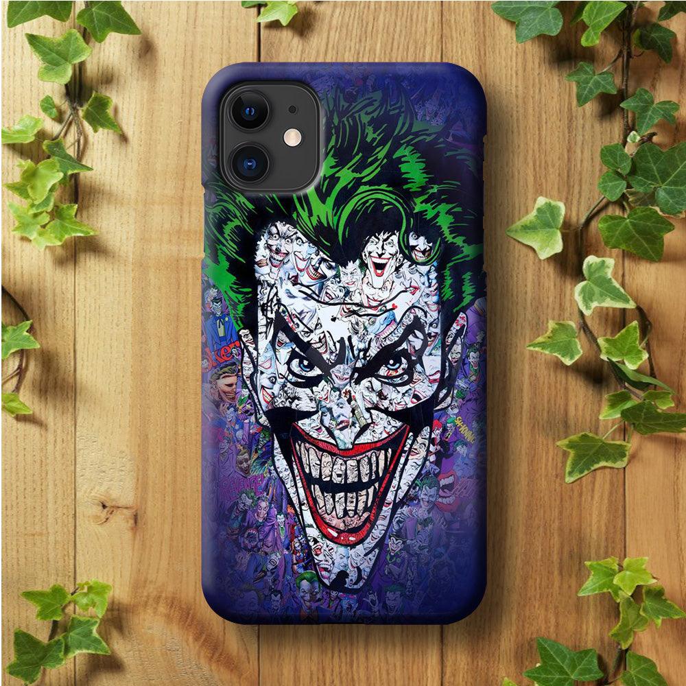 Joker Art iPhone 11 Case-Plastic / Full Wrap (3D Case)-Xtracase