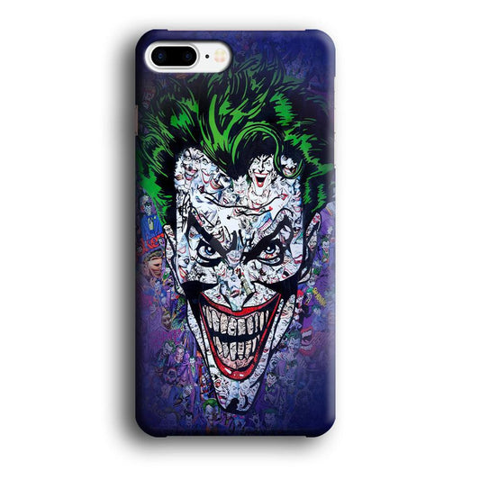 Joker Art iPhone 8 Plus Case-Plastic / Full Wrap (3D Case)-Xtracase
