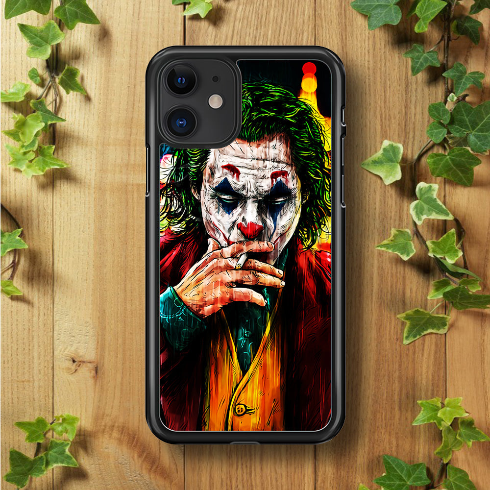 Joker Smoking Painting iPhone 11 Case