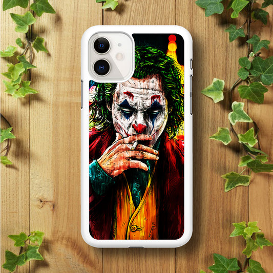 Joker Smoking Painting iPhone 11 Case