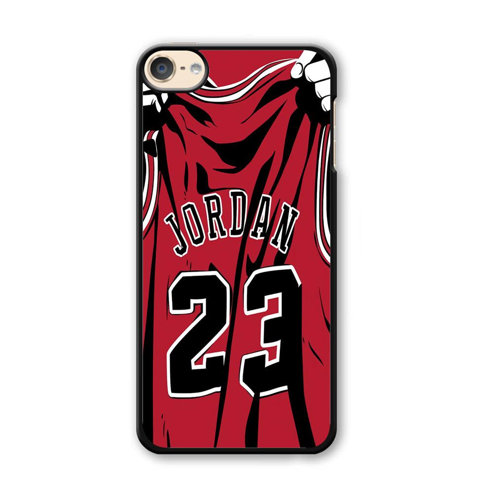 Jordan 23 Jersey iPod Touch 6 Case-Plastic / Full Wrap (3D Case)-Xtracase