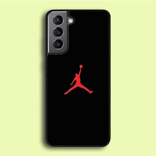 Jordan Logo 003 Samsung Galaxy A16 Case-Rubber / Black (2D Case)-Xtracase