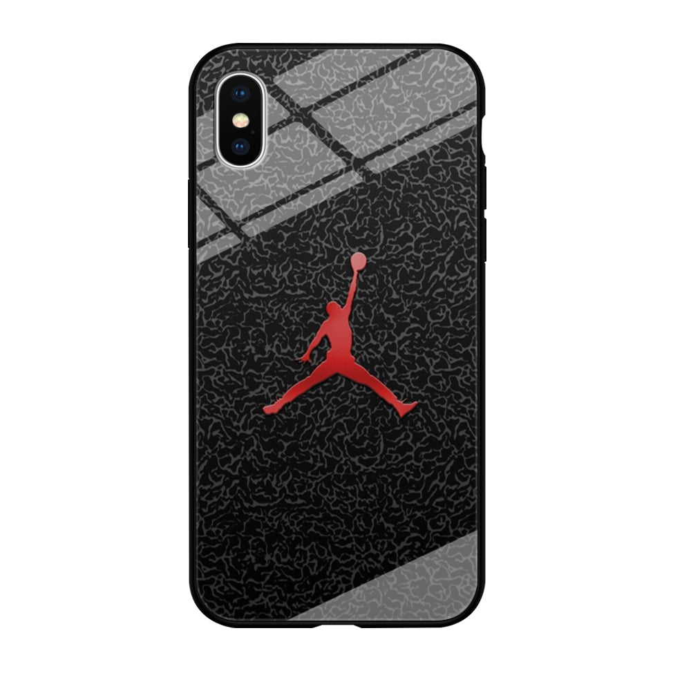 Jordan Logo 004 iPhone X Case -  3D Phone Case - Xtracase
