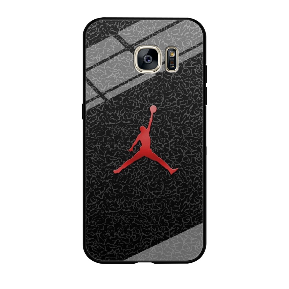 Jordan Logo 004 Samsung Galaxy S7 Edge Case -  3D Phone Case - Xtracase