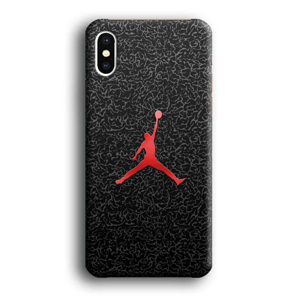 Jordan Logo 004 iPhone X 3D Case -  3D Phone Case - Xtracase