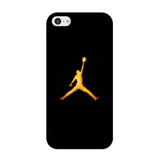 Jordan Logo 006 iPhone 5 | 5s Case-Rubber / Black (2D Case)-Xtracase