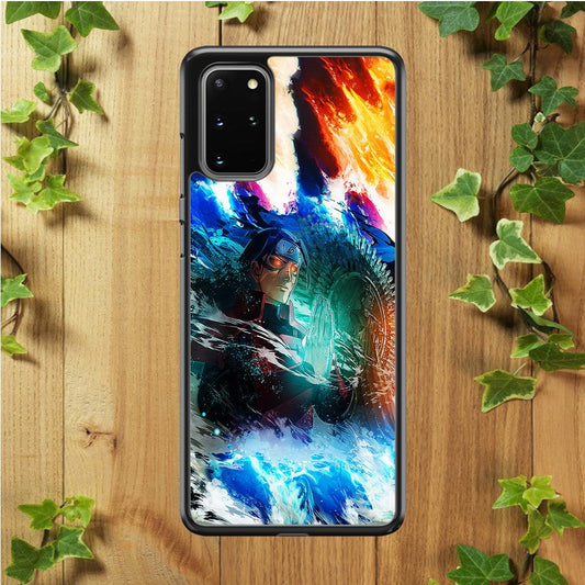 Jutsu Madara Uchiha Samsung Galaxy S20 Plus Case-Plastic / Full Wrap (3D Case)-Xtracase