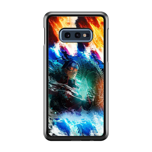 Jutsu Madara Uchiha Samsung Galaxy S10E Case-Plastic / Full Wrap (3D Case)-Xtracase