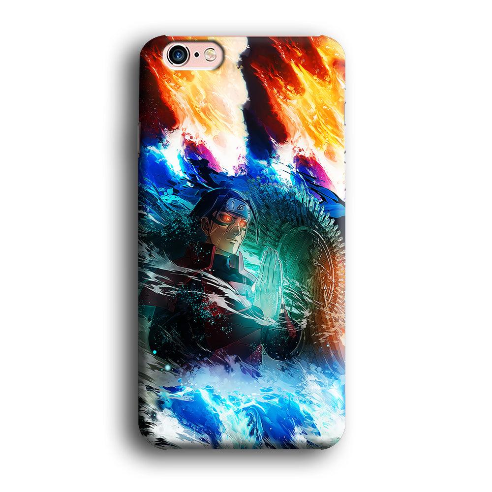 Jutsu Madara Uchiha iPhone 6 | 6s Case-Plastic / Full Wrap (3D Case)-Xtracase