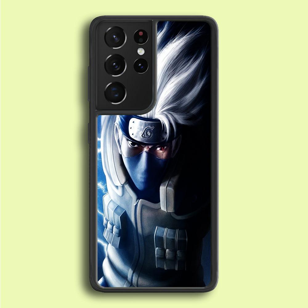 Kakashi Hatake Chidori Samsung Galaxy S25 Ultra Case-Plastic / Full Wrap (3D Case)-Xtracase