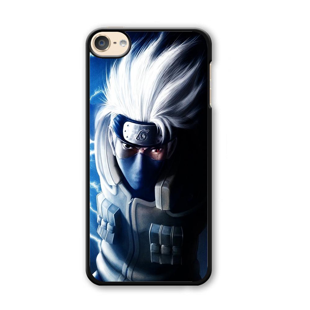 Kakashi Hatake Chidori iPod Touch 6 Case-Plastic / Black (2D Case)-Xtracase