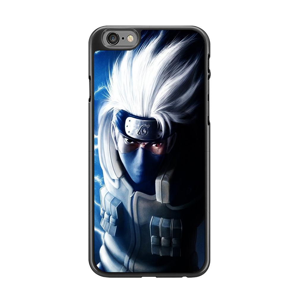 Kakashi Hatake Chidori iPhone 6 | 6s Case-Rubber / Black (2D Case)-Xtracase