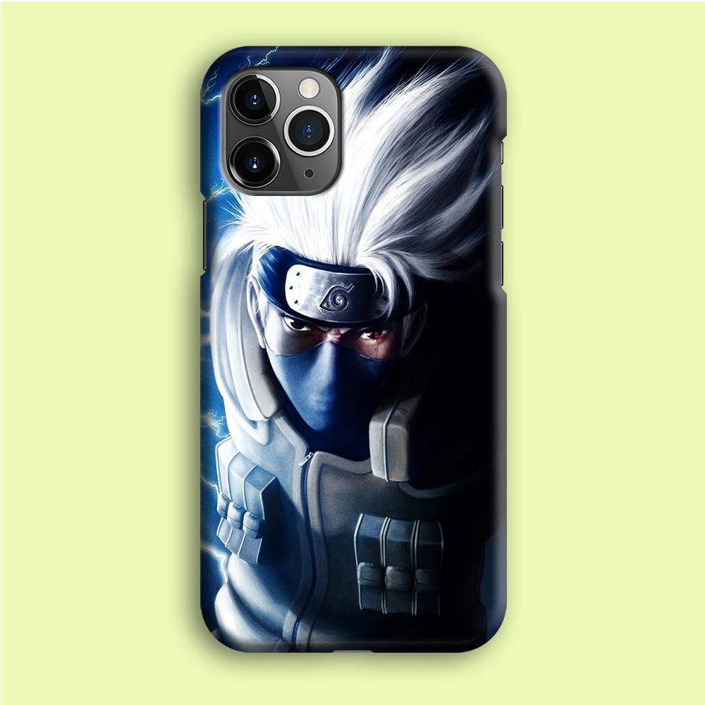 Kakashi Hatake Chidori iPhone 12 Pro Case-Plastic / Full Wrap (3D Case)-Xtracase