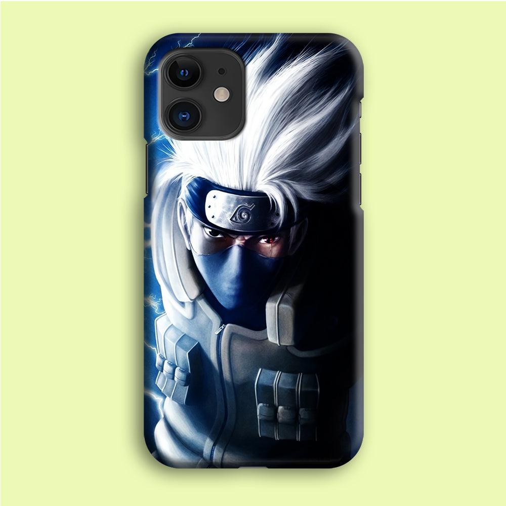 Kakashi Hatake Chidori iPhone 12 Mini Case-Plastic / Full Wrap (3D Case)-Xtracase
