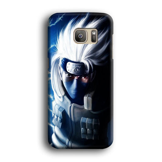 Kakashi Hatake Chidori Samsung Galaxy S7 Edge Case-Plastic / Full Wrap (3D Case)-Xtracase