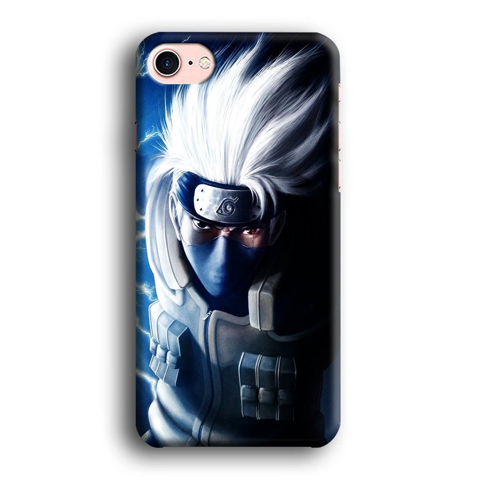 Kakashi Hatake Chidori iPhone SE 2020 Case-Plastic / Full Wrap (3D Case)-Xtracase