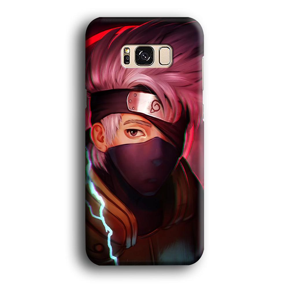 Kakashi Hatake Face Samsung Galaxy S8 Case-Plastic / Full Wrap (3D Case)-Xtracase