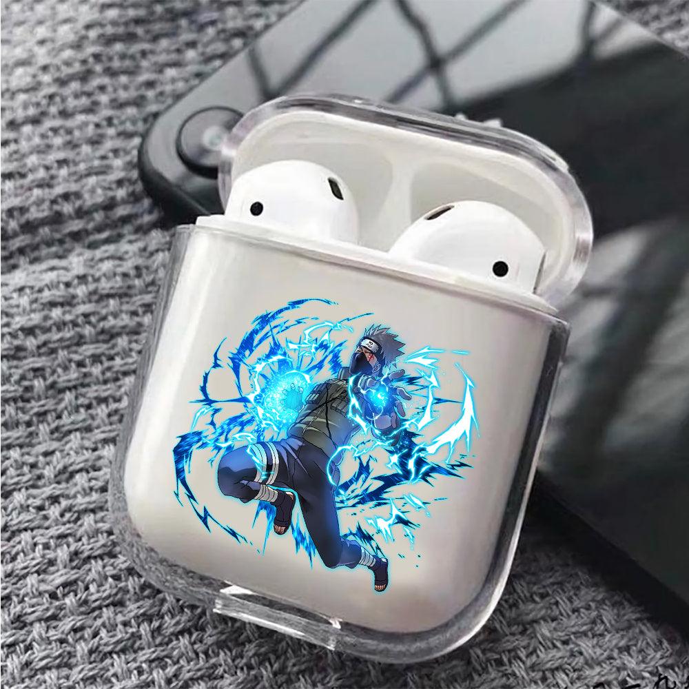 Kakashi Hatake Chidori Protective Clear Case Cover For Apple Airpods-Xtracase
