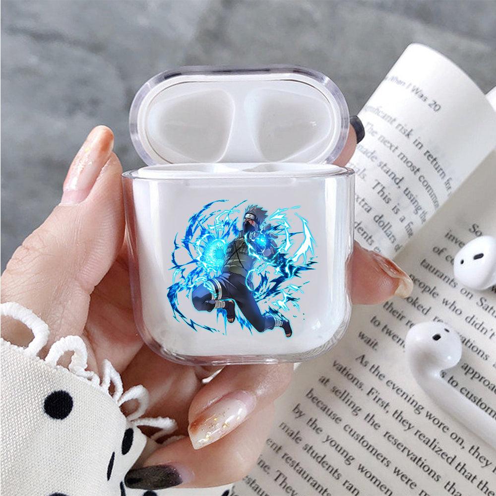 Kakashi Hatake Chidori Protective Clear Case Cover For Apple Airpods-Xtracase