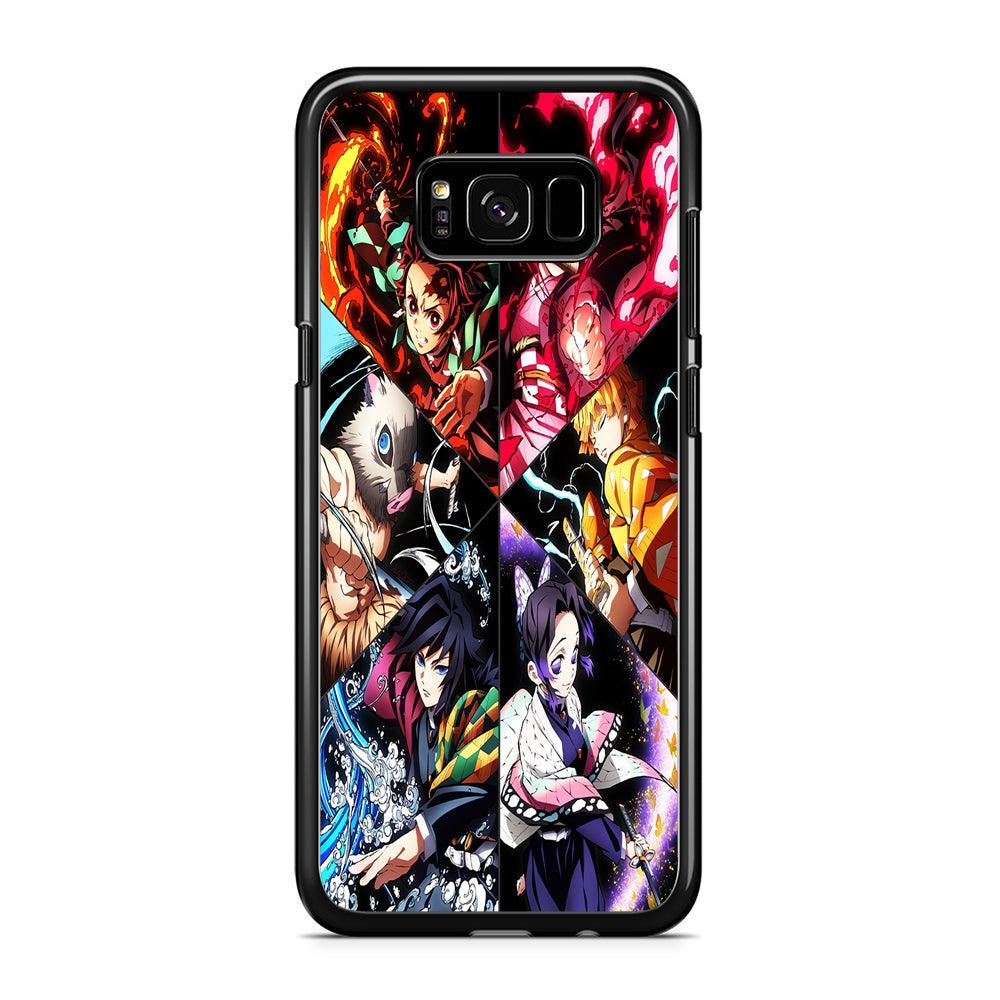 Kimetsu no Yaiba Characte Samsung Galaxy Note 8 Case-Plastic / Full Wrap (3D Case)-Xtracase
