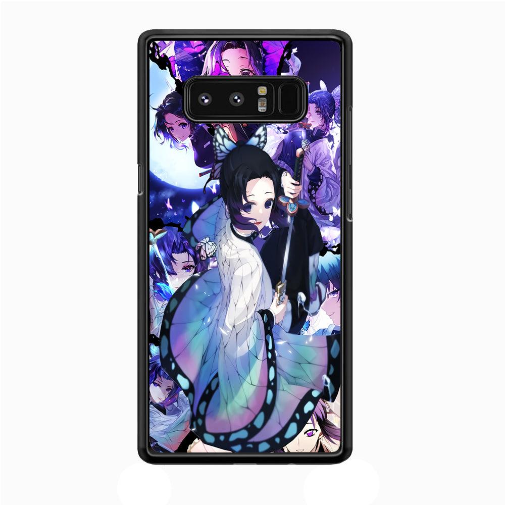 Kimetsu no Yaiba Nezuko Aesthetic Samsung Galaxy Note 8 Case-Plastic / Full Wrap (3D Case)-Xtracase