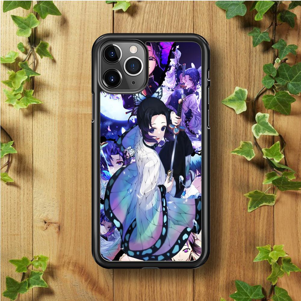 Kimetsu no Yaiba Nezuko Aesthetic iPhone 11 Pro Max Case-Rubber / Black (2D Case)-Xtracase