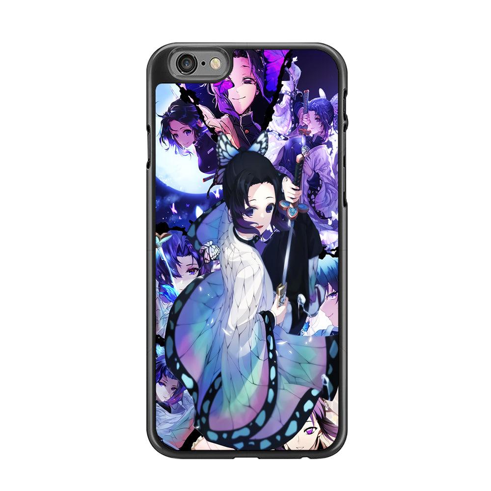 Kimetsu no Yaiba Nezuko Aesthetic iPhone 6 | 6s Case-Rubber / Black (2D Case)-Xtracase